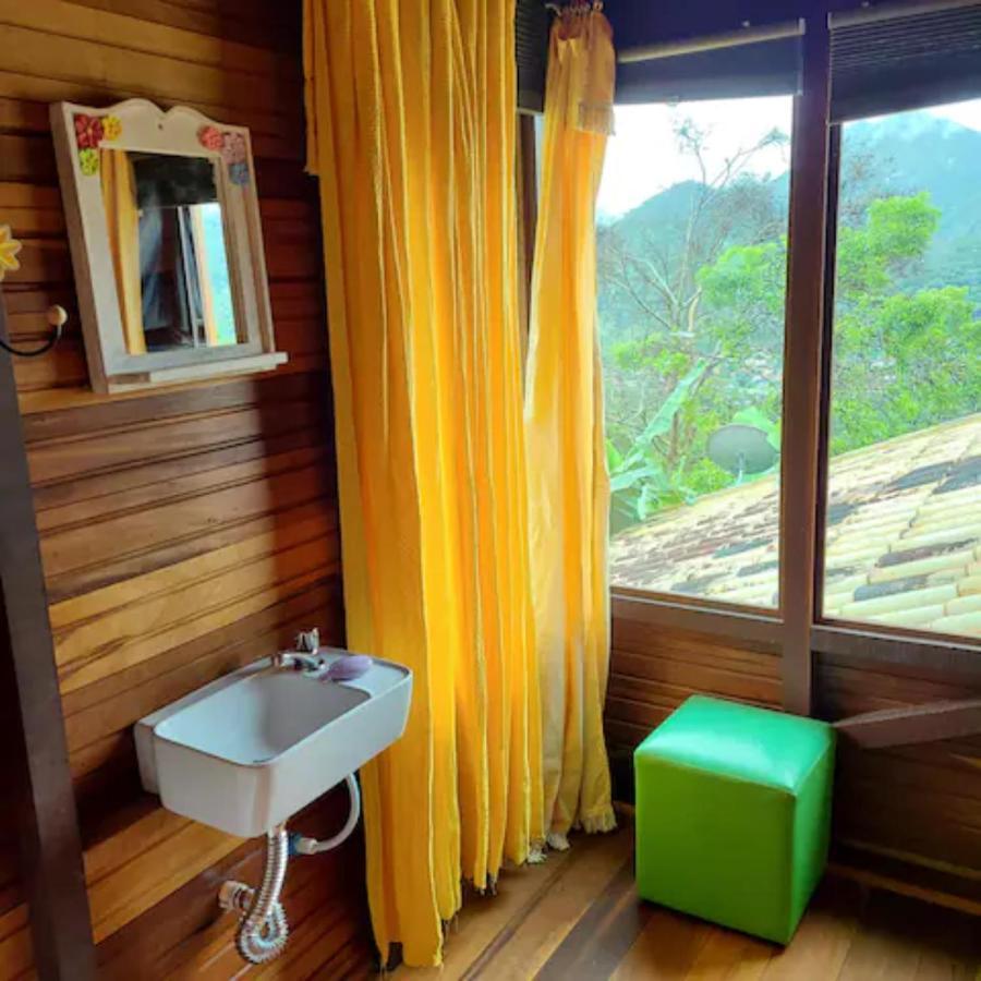 Chale Com Agua De Nascente E Com Vista Panoramica Villa ลูเมียร์ ภายนอก รูปภาพ